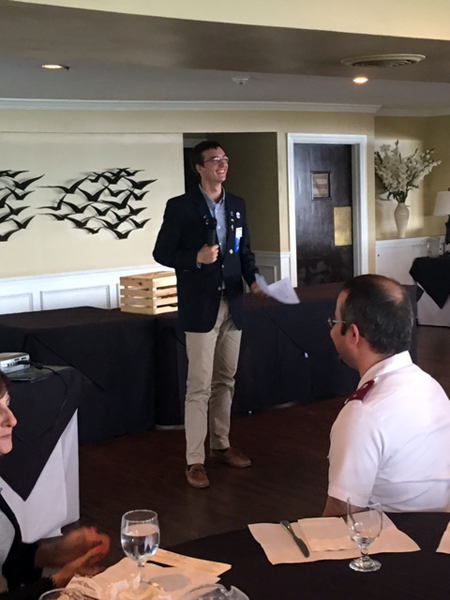 Geneva Rotary Club weekly meeting